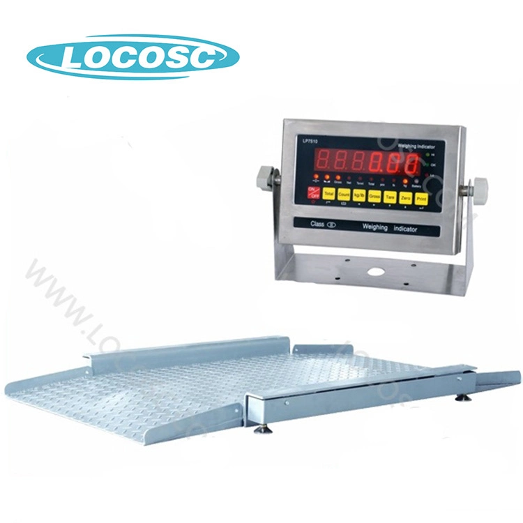 China Suppliers Platform with Printer Weighing Electronic Industrial Platform Scale