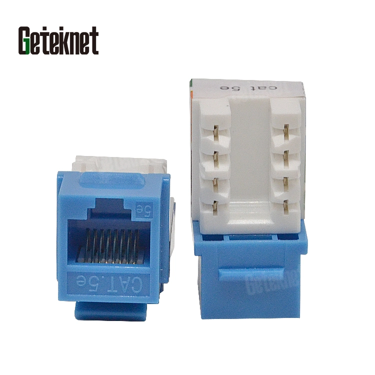 Gcabling 8p8c Cat5e 6 6A FTP UTP RJ45 Ethernet Modula Сетевой адаптер CAT6, штекер RJ45 без инструментов, 90 180 градусов