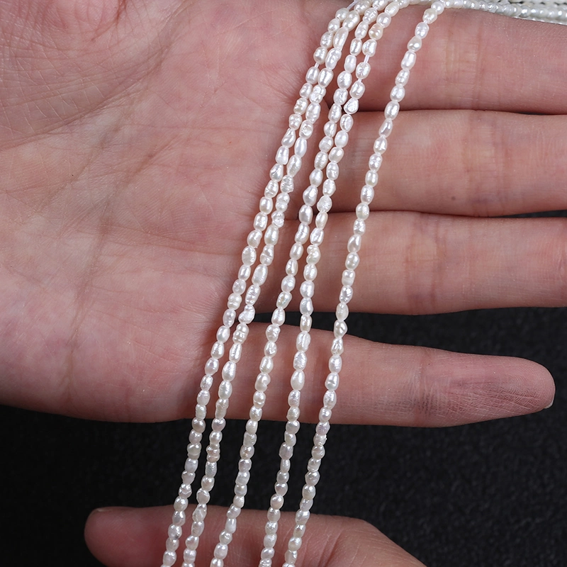 Rice Shape Freshwater Pearl Strand