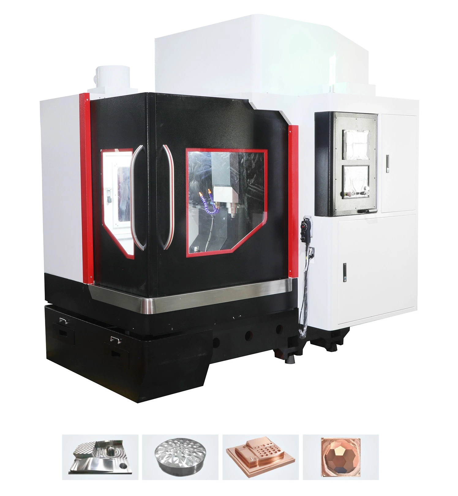 Kleine CNC-Maschine-Zentrum 3 Achse CNC-Fräsmaschine Bearbeitung Für Metallbearbeitung Form CNC-Fräsen Gravur Maschine