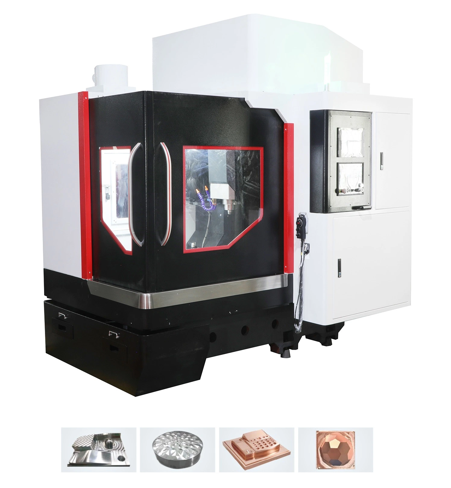 Pequeno Centro de máquinas CNC 3 Eixos Máquina Fresadora CNC o processamento para a usinagem de metais máquina de gravura de moagem de CNC do Molde