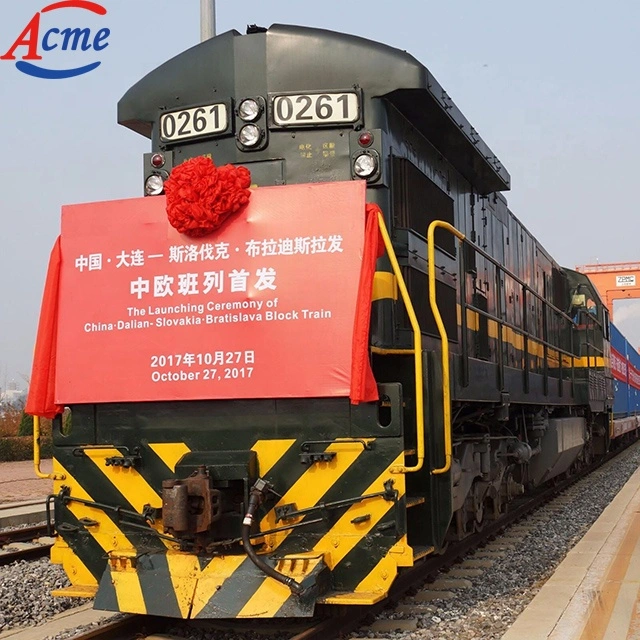 Tren rápido envío de contenedores desde China a Tashkent/Almaty/Bishkek