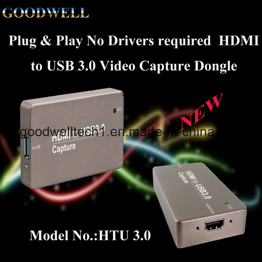 Metal Case HDMI to USB3.0 Capture