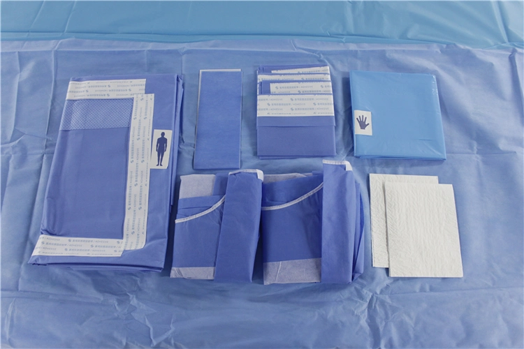 Medical Supply Disposable Surgical Absorbent Laparotomy Drape Pack