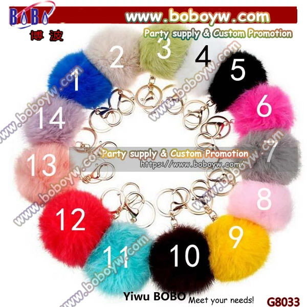 OEM Custom Rubber Keychain for Fashion Logo Brand Name Soft Silicone Wristband Keychain (G8019)