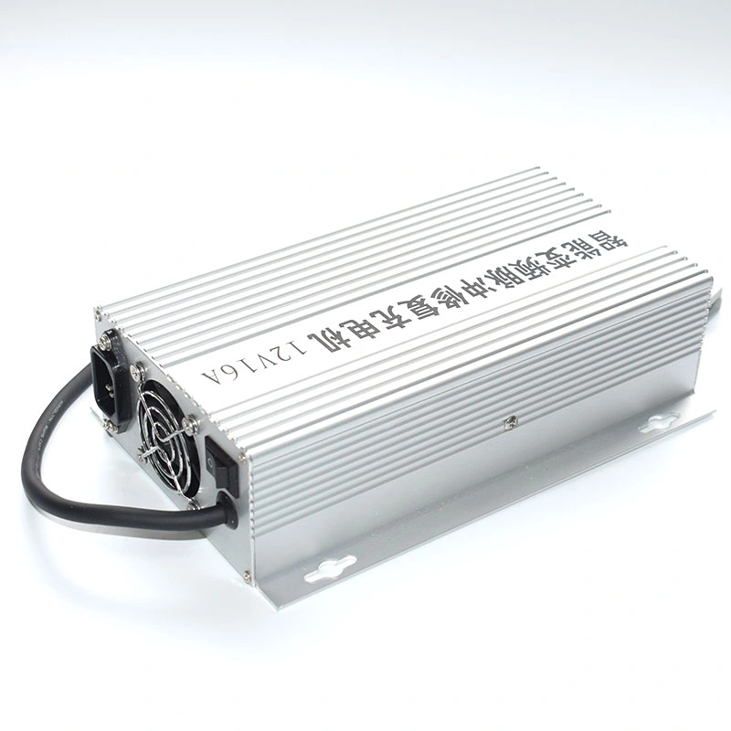 12V 16A Cargador de alta frecuencia con conector de batería Sb50