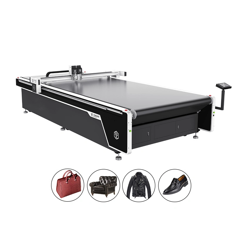 Customized Shirt Fabric Cutting Machine Vibrating Oscillating Knife