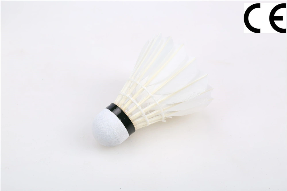 Natural Feather Badminton Shuttle for Club Match in Lingmei Brand