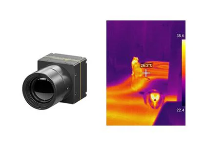 Comprimento de onda longo LWIR Núcleo câmara térmica com 640x512 12um detector de infravermelhos