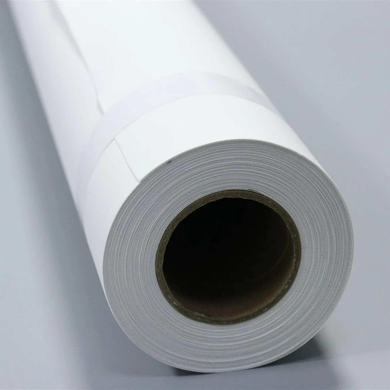 PVC Vinyl Wallpaper Twill Texture PVC Foam Coating White Rolls Retail Wallpaper