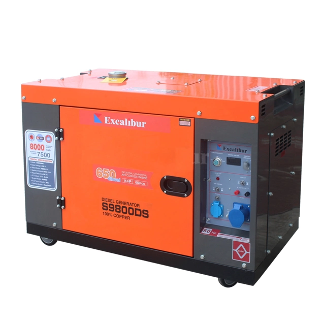 Diesel Generator 200kw 250kVA Cooled Engine Portable Phase Air Backup Standby