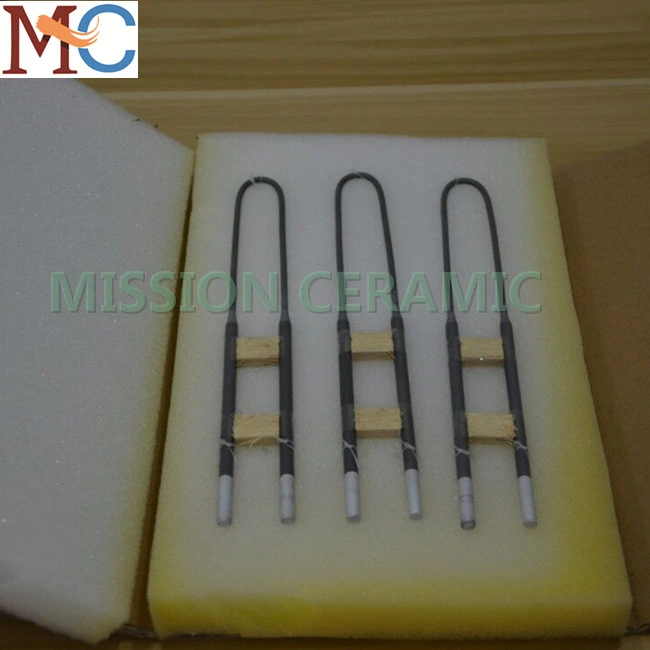 U W Shape Electric High Temprature Mosi2 Heating Element