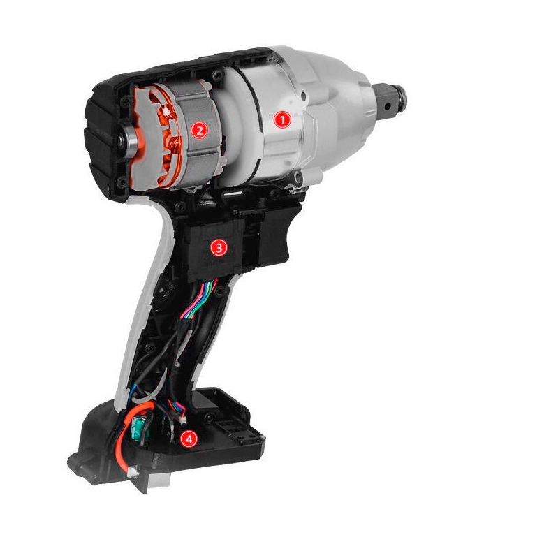 Impact Torque Air Brushless 1/2 Verstellbarer Akku Mit Hoher Akkukapazität Impact_Wrench_For_Sale Preis Heavy Duty Elektroschlüssel