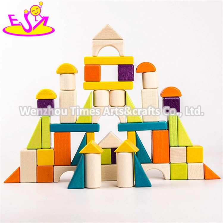 New Design Best Educational Building Blocks Wooden Construction Toys for Kids W13A131