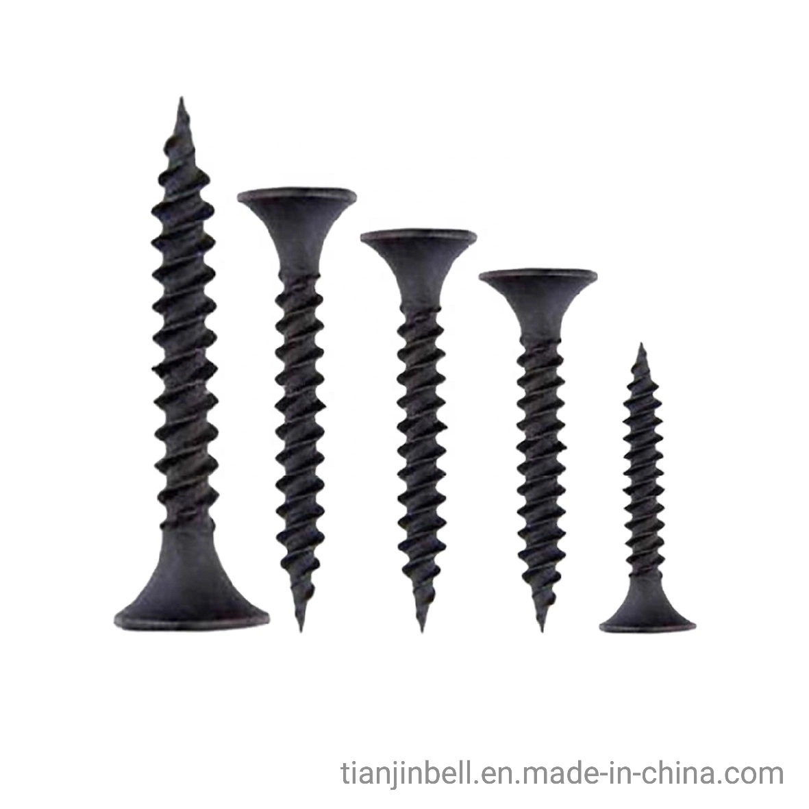 Black Phosphated Screw Manufacturer/Black Phosphate Phillips Bugle Head Drywall Screw/Gypsum Board Screw with Good Quality