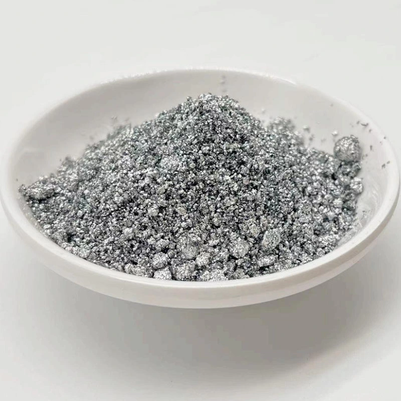 Pâte d'aluminium non feuilletée pour matière première de pigment métallique chimique.