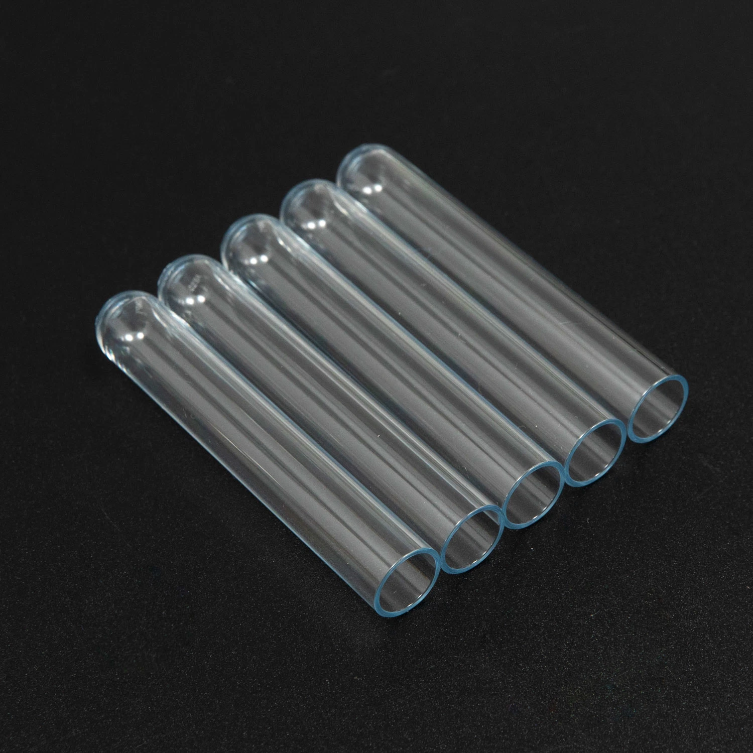 Single Layer and Double Walls Layers Pet Plastic Test Tube of Blood Collection Tube 13*75mm 13*100mm 16*100mm 16*120mm for Blood Collection Tube