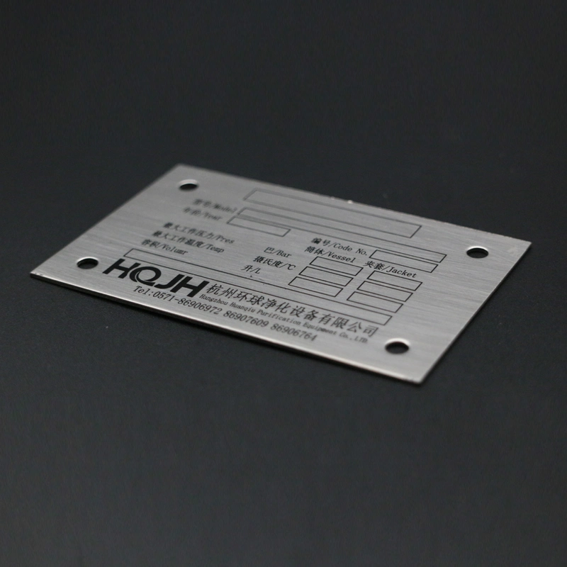 High-Quality Manufacturer Signs Custom Stainless Steel Signs Metal Labels Display Boards