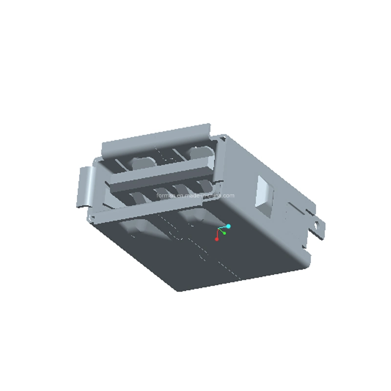 Electrical USB Component 5000 Times with 30u Au Plating PCB Female Charger Connector