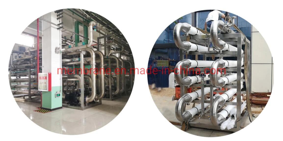 PES Chemical Material Tubular Membrane / an External MBRr Module for Wastewater Treatment