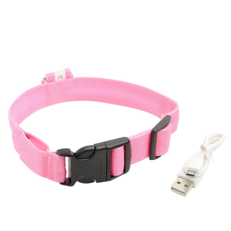 USB Charging LED Dog Collar Anti-Lost Dog Collars Leads LED Supplies Pet Products