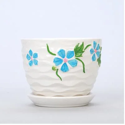 Garden Craft Gift Mini Ceramic Flower Pots for Promotional