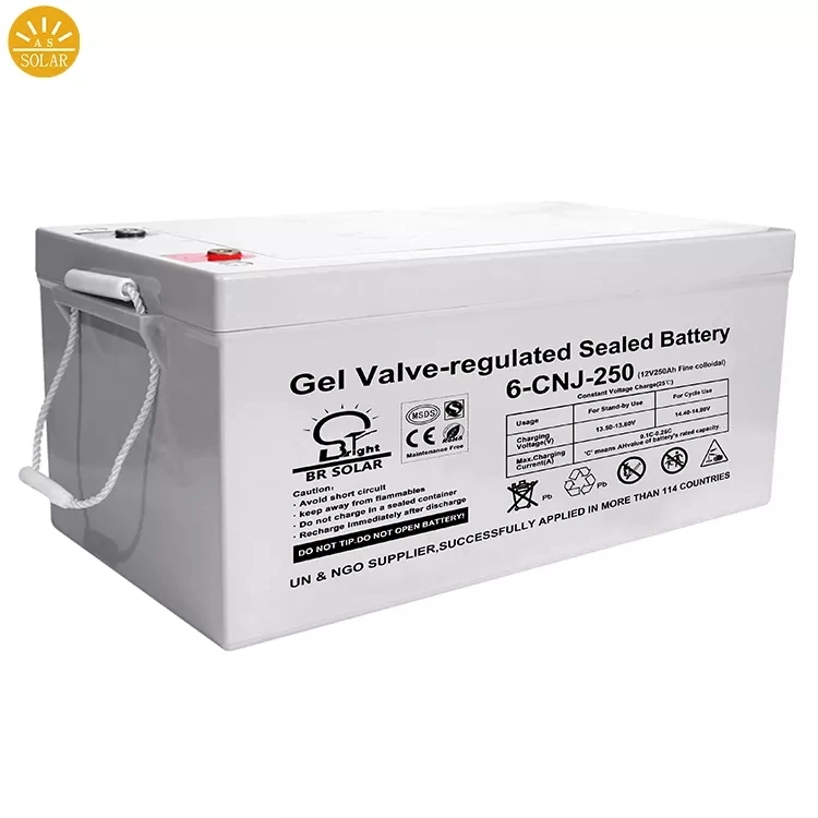 Venta caliente de la batería de plomo ácido selladas LiFePO4 Las baterías de almacenamiento de gel de litio 12V 100Ah