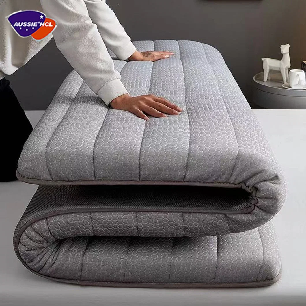 فرش جيل بفراش رغوة الذاكرة Topper Quality Sleep Well Pad كينج سرير كوين فى فراش بوكس لاتيكس فى صندوق