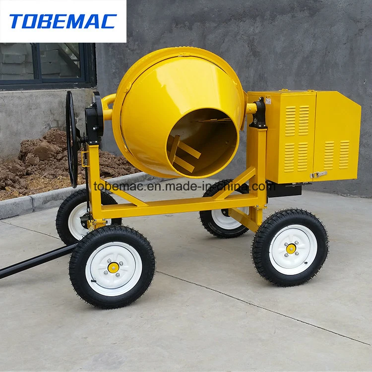 Cm350-4c Portable Concrete Mixer with Gasoline Engine