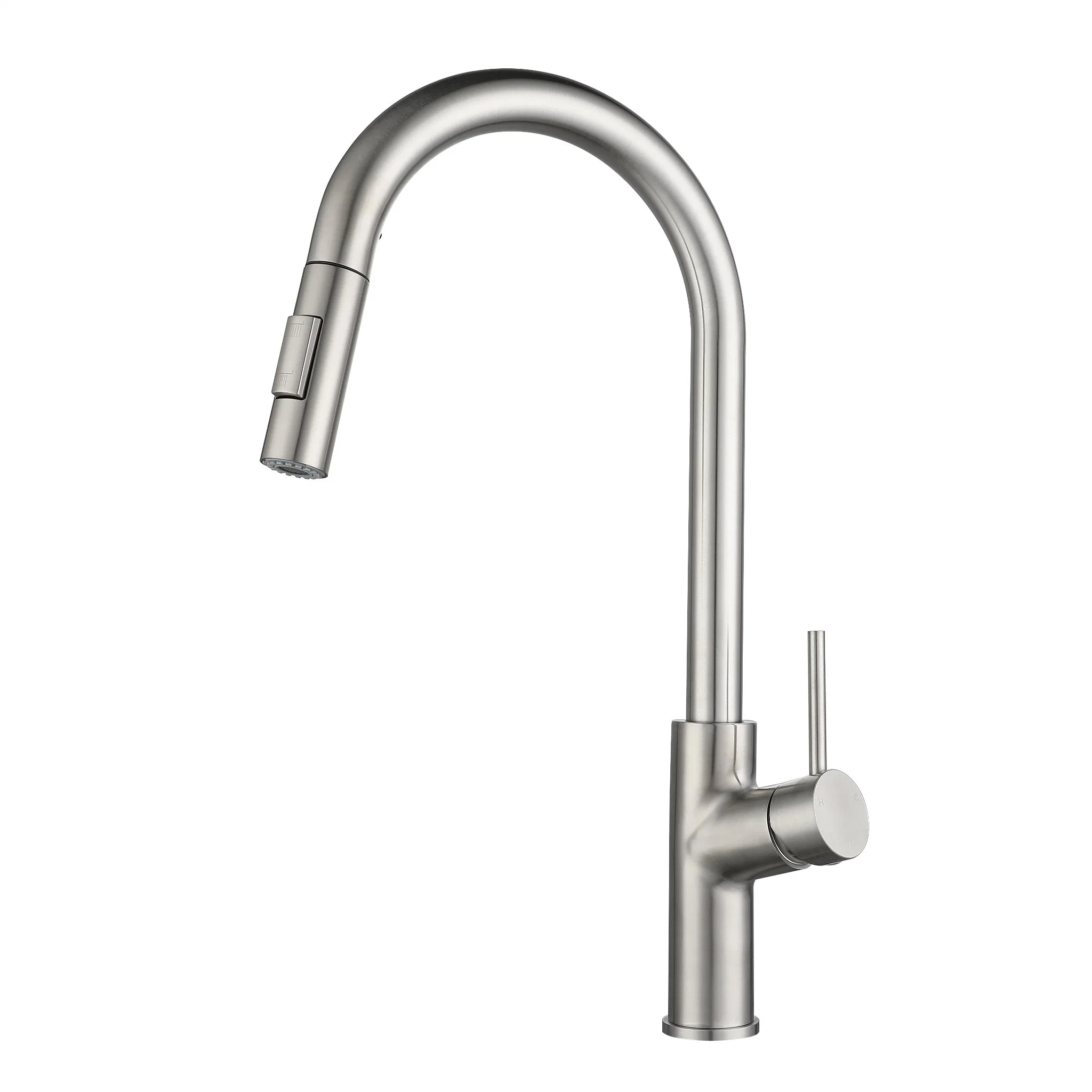 Landonbath UK Style Ceramic Valve Material Pull out Kitchen Sink Mixer Water Spray Kitchen Faucet Taps