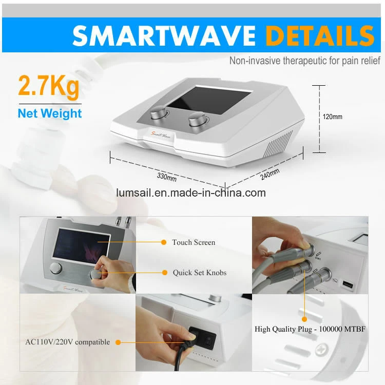 Physiotherapy Equipment Extractorporeal Shockwave Therapy System (ESWT)