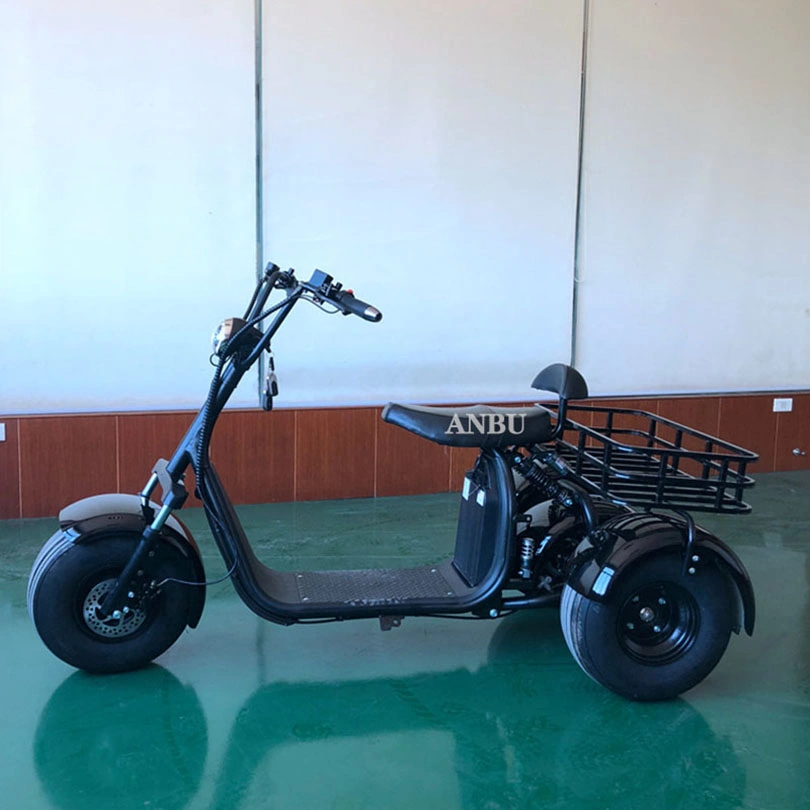 Vente en gros directe d'usine. Scooter à trois roues à mobilité rapide avec side-car électrique.