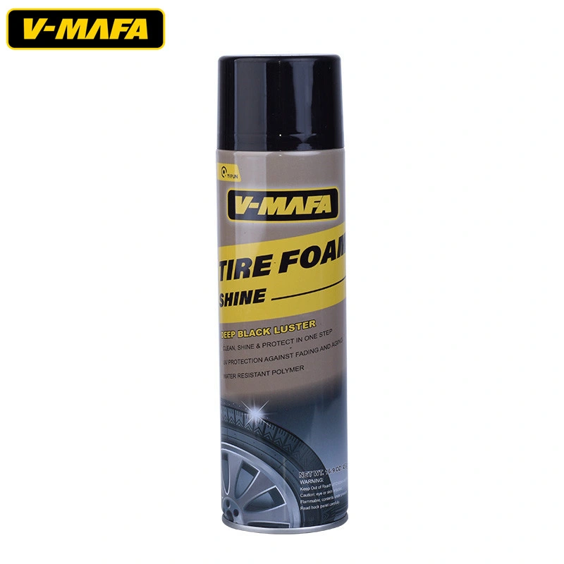 Effective Foaming Automobile Shine Polish Wheel Tire Cleaner Spray