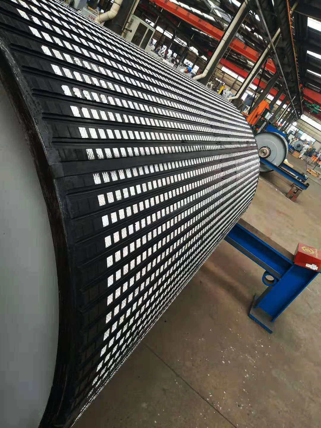 Proven Quality Ceramic Pulley Lagging Mining Conveyor Pulley Ceramic Lagging