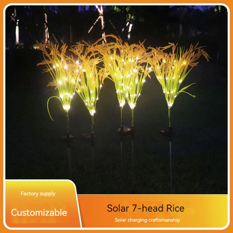 LED Solar Lawn Light Outdoor Wasserdichte Solar Power Garten Lichter Dekoration für Landschaft Haus Form Lampe