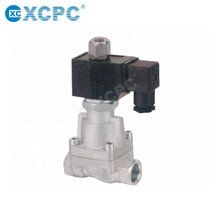 2V Series Two Way Two Position Brass Fluid Solenoid Valve