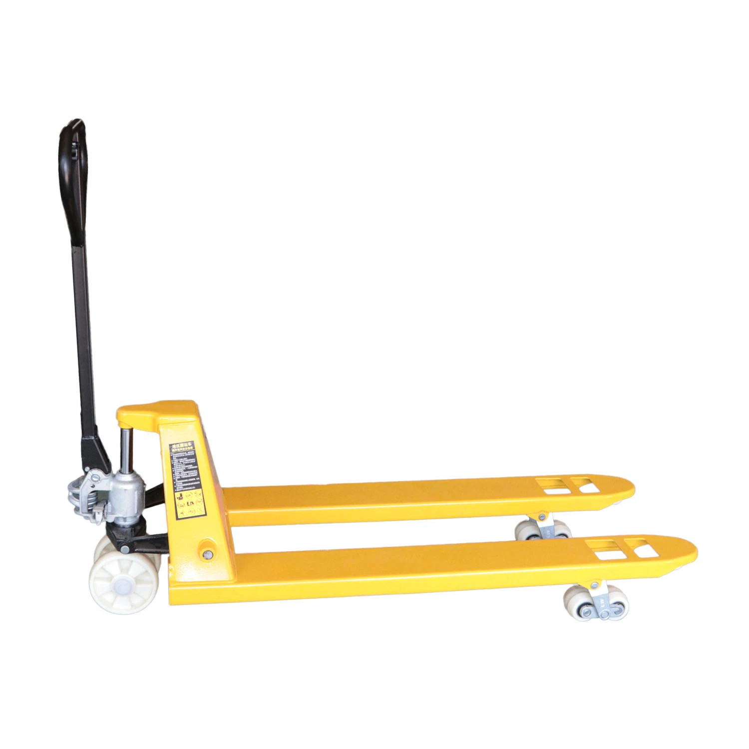 3000kg Yellow Handling Equipment Forklift Hand Pallet Truck for Warehouse