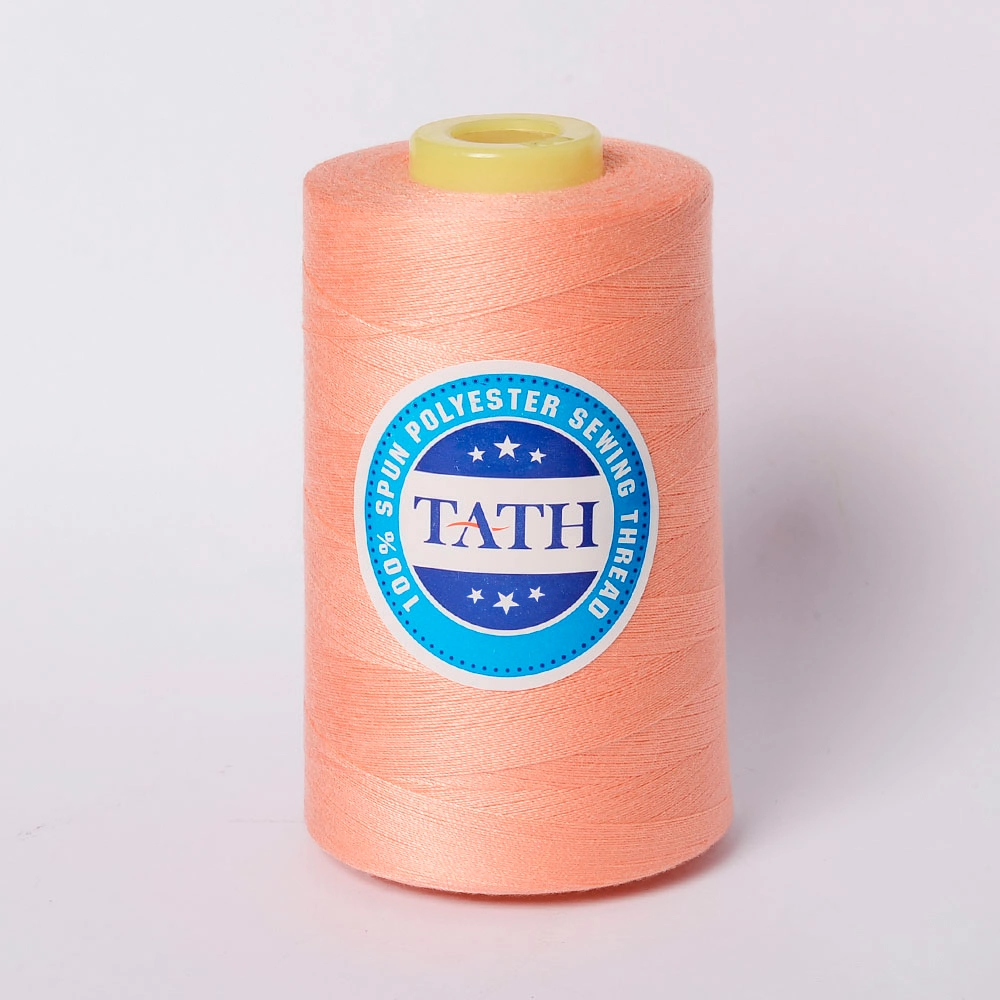 High quality/High cost performance Spun Polyester Sewing for Clothes, Tkt120; Tex30 (40s/2) 10000y. Tfo Quality, Polyester Sewing Thread