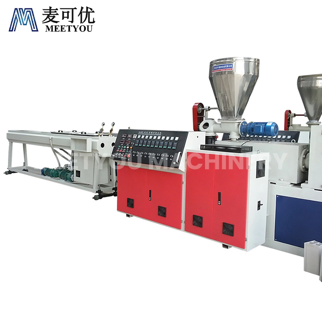 Meetyou Machinery Pipe Line Plastics Wholesale/Supplier PVC Plastic Pipes Production Line Suppliers China Easy Operate Plastic Extrusion