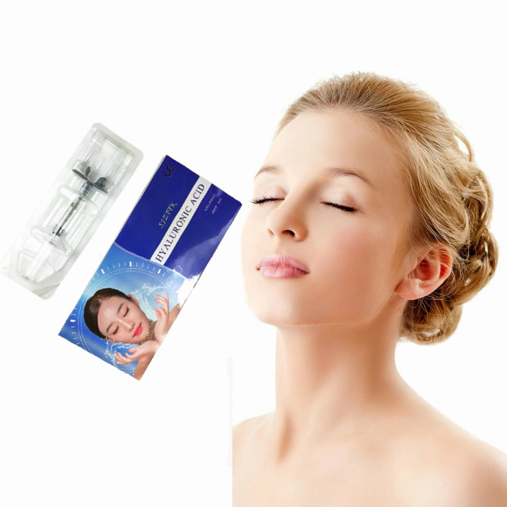 Cross-Linked Injectable Hyaluronic Acid Facial 1ml Deep Dermal Filler for Face Sharpe