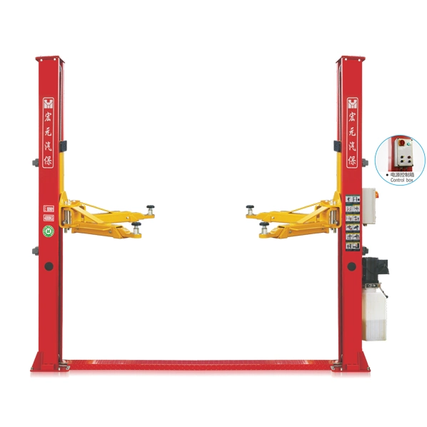 Garage Lifting Car Equipment Hydraulic Two Post Car Lift with CE Certification