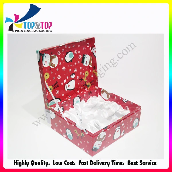 2018 Exquisite Handmade with Ribbon Decoration Paper Gift Mini Box