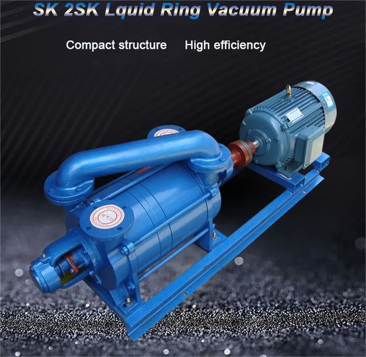 Manufacturer Sk Series Water Ring Vacuum Pump Sk Suction Car Water Discharge