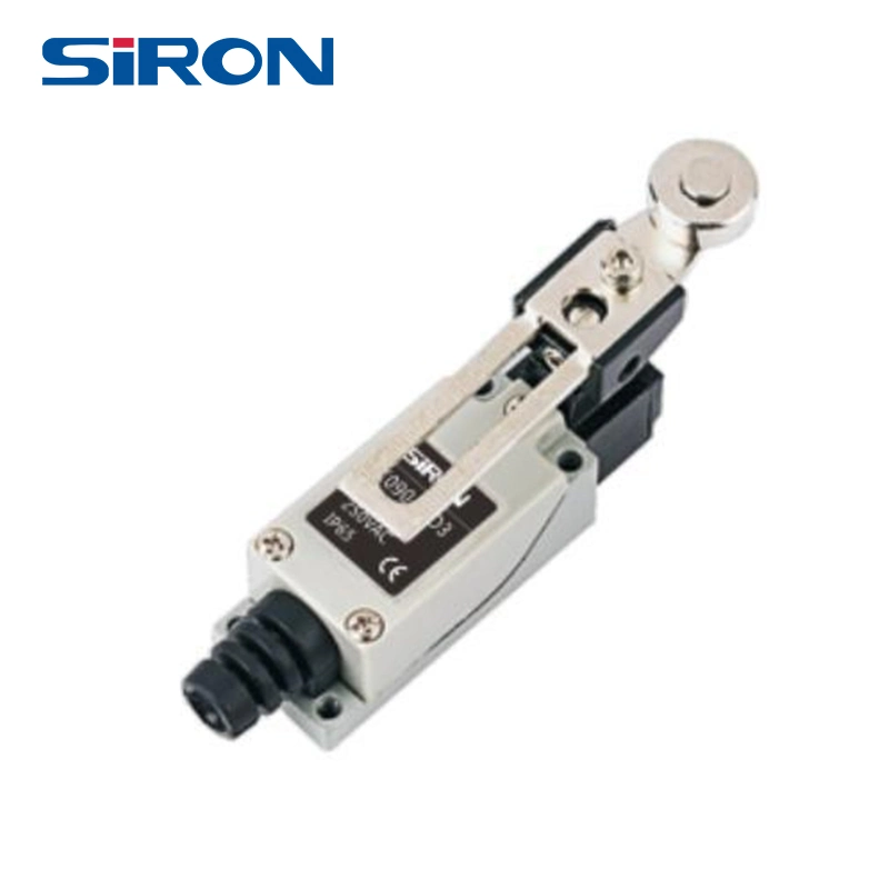 Siron Stainless Steel Roller Omron Rotary Metallic Bottom Shell Electrical Limit Switch Waterproof CE IP65 Limit Switch