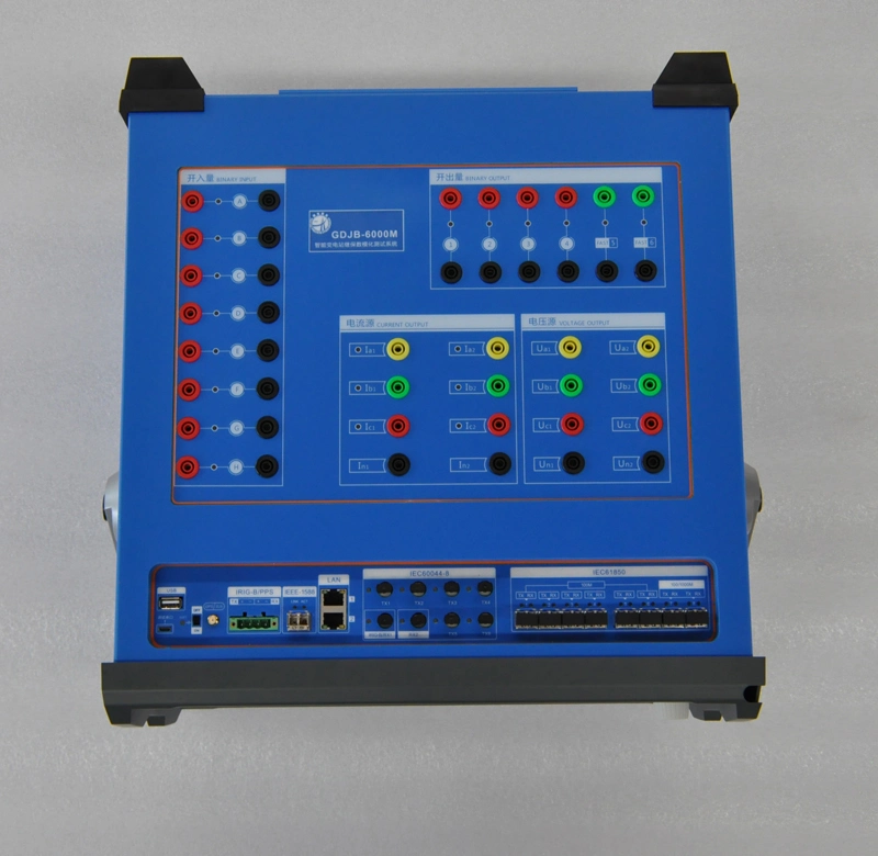 HVHIPOT 6 phase relay protection secondary injection relay test set GDJB-6000M