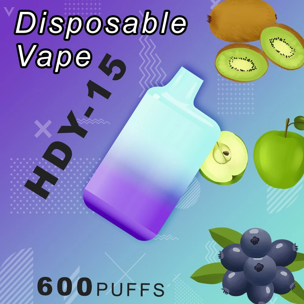 2022 New Coming Slim Vape 600puff Vape Mesh Coil Nicotine Free Mini Disposable/Chargeable Vape