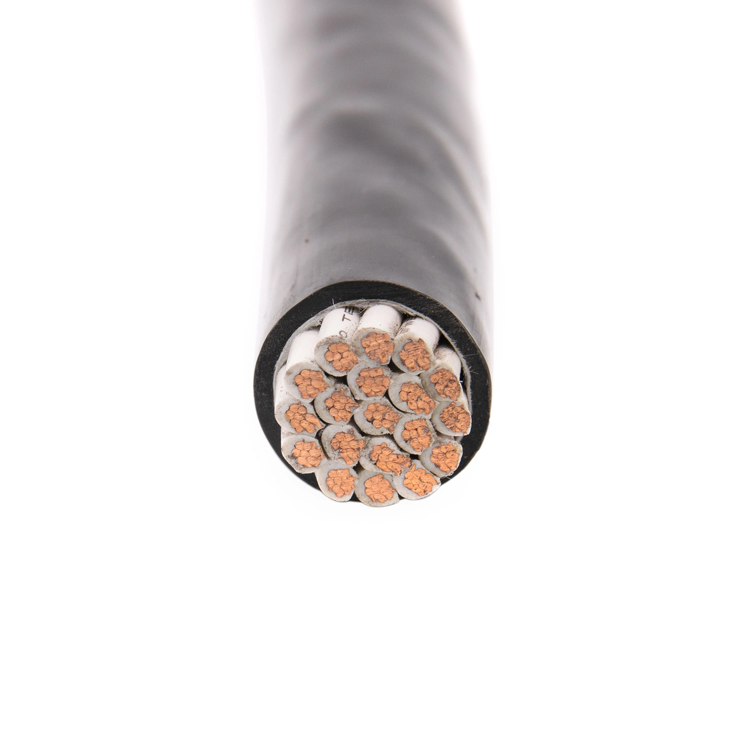 El cable de control multi-core de 1,5 mm2 de 2,5 mm2 XLPE o aislamiento de PVC Cvv de alambre de cobre de potencia