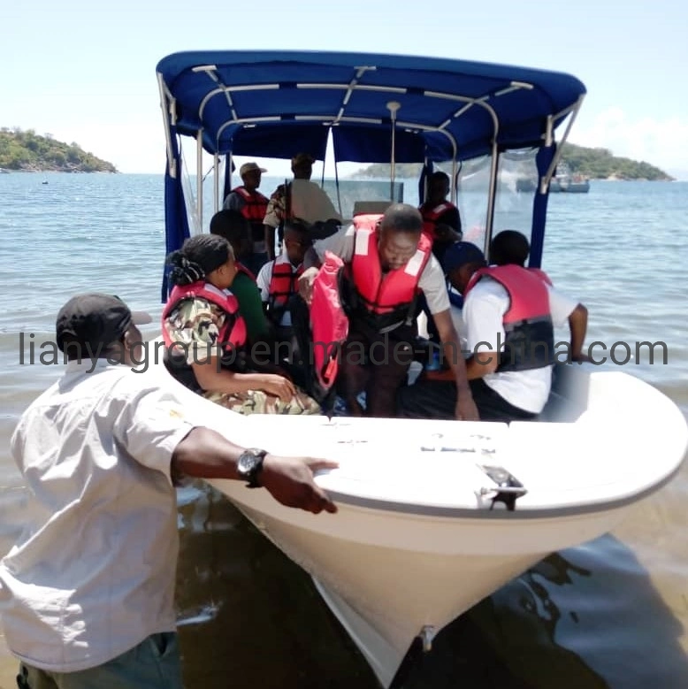 Liya 7,6m embarcación de pasajeros Fibreglass Tourist Boat