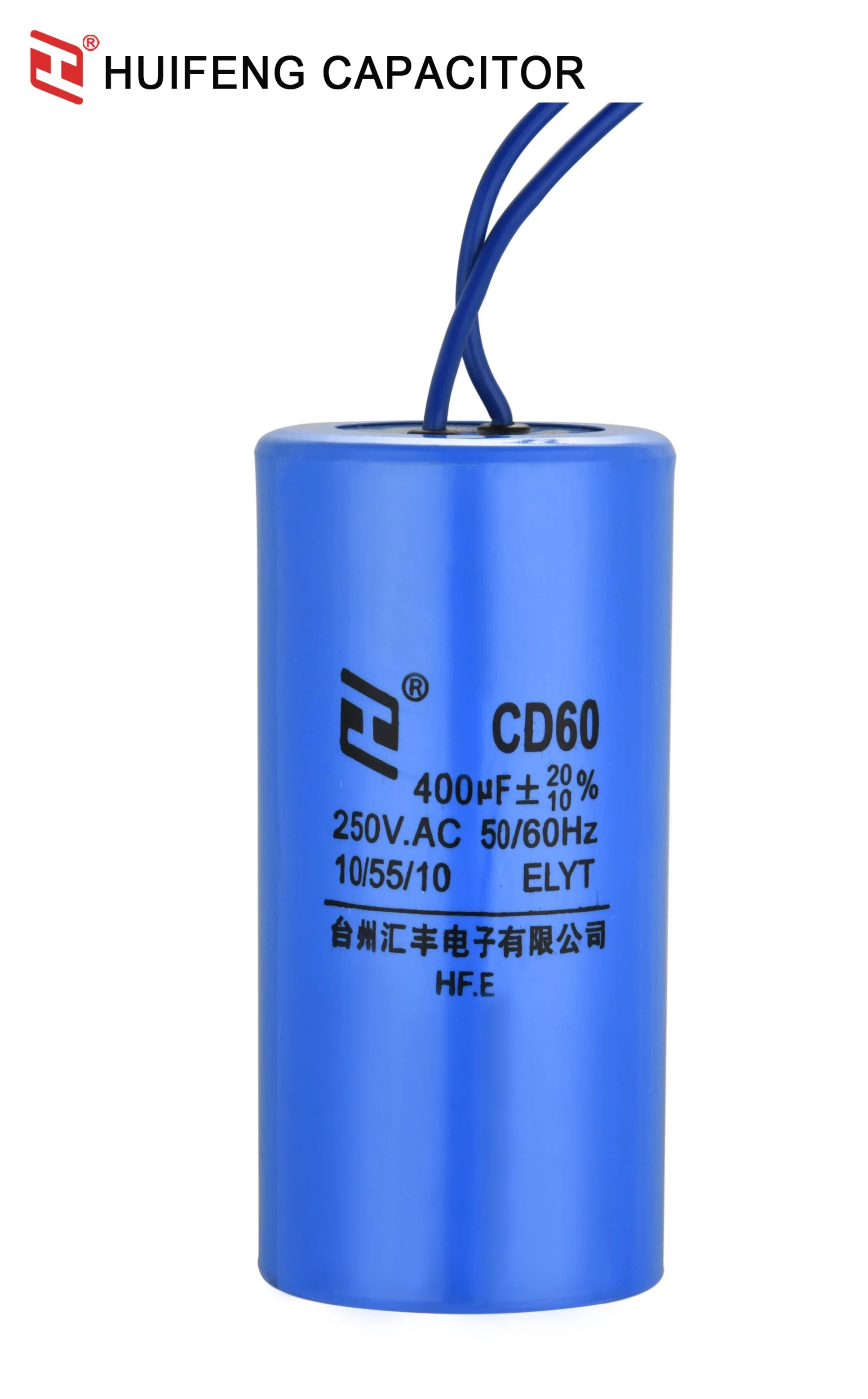 50/60Hz CD60 Bakelite Motor Starting Capacitor with CE