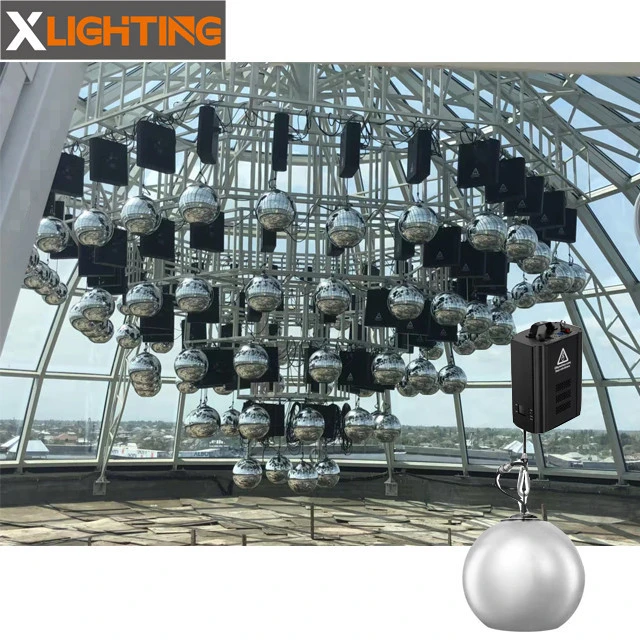 Bühnenbeleuchtung Farbe Kinetik Glas LED Kugel Kugel Beleuchtung